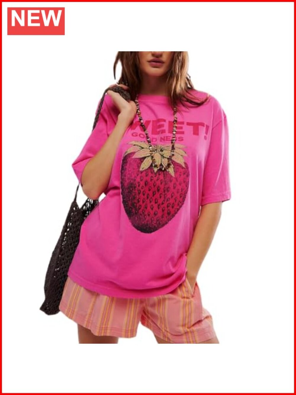 Oversized Floral Tee Y2K Aesthetic Women's Baggy T-Shirt